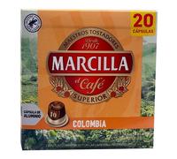 Café Colombia Marcilla 20 Capsulas Nespresso