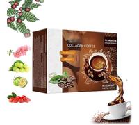 Café con colágeno en polvo de Japón Extracto de colágeno Café para bajar de peso Café orgánico puro Colágeno Mezcla instantánea Café para mujeres y hombres
