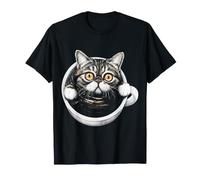 Café con Estampado Kawaii Cat Mom Camiseta