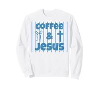 Café Coquette y Jesús a Rayas Sudadera