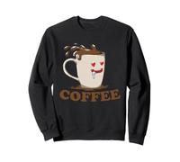 Café de Aspecto de Pareja con una Taza Enamorada Sudadera
