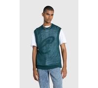 CafÉ De Flore X Highsnobiety Script Sweater Vest Green Talla: M | Cárdigan Outlet | Hombre | Verde