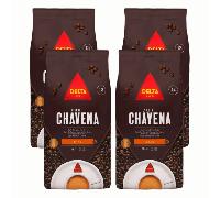 Café Delta Lote Chávena en GRANO - PACK 4 UNIDADES - Café Portugués lleno de Intensidad y Sabor - 4 Kilo - QUMIR