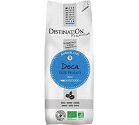 Café Descafeinado en Grano Ecológico 100% Arábica, Café de Especialidad Bio, Descafeinado Natural sin Químicos, Comercio Justo, Tueste Artesanal, Intensidad Media, Apto Veganos