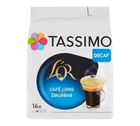 Café descafeinado Tassimo L'or Lungo Decaf 16 piezas