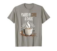 Café divertido y caos lindo amante de la cafeína Camiseta