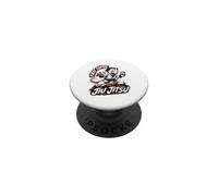 Café Divertido Y Jiu-Jitsu (BJJ) PopSockets PopGrip Adhesivo