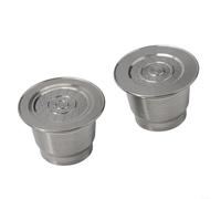 Café ecológico para cápsulas de acero inoxidable reutilizable para sistema Tassimo, filtro de malla permanente, tostado medio, robusta, para latte macchiato, 1 pieza (tipo normal)