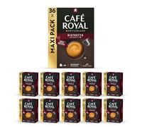 Café en cápsulas de aluminio - Café Royal Pro | 10 x 36 - Compatible con máquinas de café Nespresso®* Alu para uso doméstico - Sabor Ristretto