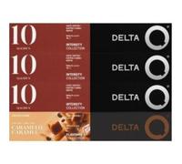 Café en cápsulas Delta Pack Qalidus + Caramelo, 40 unidades, compatibilidad Delta Q