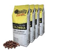 Café en grano natural. 100% Arabica. Origen único Colombia, Tostado artesanal. Tueste Medio. (4 Kg)