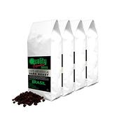 Café en grano natural. Dark Roast. 100% Arabica. Origen único Brasil. Tostado artesanal. Tueste Oscuro. (4 Kg)