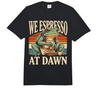 Café Espresso At Dawn Frog Comfort Colors Adult Heavyweight T-Shirt