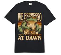 Café Espresso At Dawn Frog Comfort Colors Adult Heavyweight T-Shirt