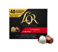 Café Espresso Splendente intensidad 7 L'OR - 40 cápsulas