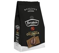 CAFÉ FORTALEZA Café en Grano Colombia 500g x 6 - Total 3KG - Uno de los Orígenes más populares, de variedad 100% Arábica. Café de exquisita suavidad y aroma incomparable.