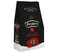 CAFÉ FORTALEZA Café en Grano Natural 500g x 6 - Total 3KG - Café en Grano con Matices Herbales y Afrutados - Café Arábica Centroamericano y Brasileño con Sabor Elegante - Café con Final Largo