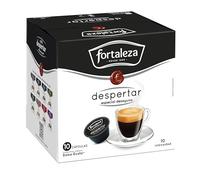 Café Fortaleza “ Cápsulas Compatibles con Dolce Gusto, Sabor Despertar, Intenso, Especial Desayuno, 100% Arábica, Tueste Natural, Pack 10x3 - Total 30 uds