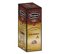CAFÉ FORTALEZA Cápsulas de Café Colombia 1 Estuche 25 Unidosis - Compatibles Sistema ESE 44 - Cafe capsulas 100% Arábica Intensidad Suave - Cápsulas cafe con Aroma Floral y Herbal Formato Estándar