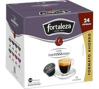 CAFÉ FORTALEZA Cápsulas de Café Intenssisimo Compatibles con Cafeteras Dolce Gusto Pack 24x3 (Total 72) - Café Fuerte e Intenso 13/13 con Sabor Duradero - Variedad 100% Arábica en Cápsulas