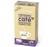 CAFE FORTISSIMO 10capsulas cafe biodegradable ECO