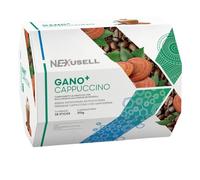 CAFÉ GANO+ CAPPUCCINO - con Ganoderma Lucidum y Micronutrientes - Bebida Instantánea Funcional Antioxidante |1 CAJA de 28 Sobres DE 7,5GR | Sabor Suave y Natural | Apoyo Inmunológico Diario