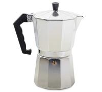 Café Genuss - Cafetera de café (9 tazas, 450 ml, eléctrica, gas, vitrocerámica), incluye libro electrónico (idioma español no garantizado)