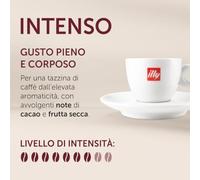 Café illy Cápsulas Papel 44mm Dosis Única Tostado Intenso (Ex Tueste Oscuro) Café 100% Arabica (160)