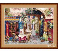 Cafe in Verona - Kit de punto de cruz