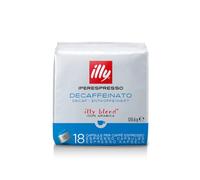 18 cápsulas café Illy descafeinado sobreexpresada