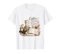 Café Jesús & Grace Christian Bible Study Design Camiseta