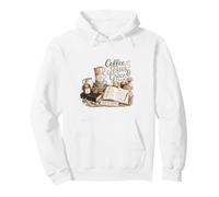Café Jesús & Grace Christian Bible Study Design Sudadera con Capucha