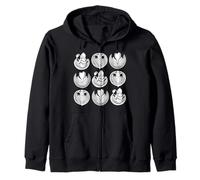Café Latte Art apilado Tulipán Cisne corazón Estilo Barista Sudadera con Capucha