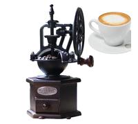 Café manual,Café de manivela | Ajustador poligonal antiguo estilo vintage para especias, nueces, hierbas para mejorar el sabor, la acidez y el acabado