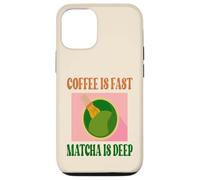 Café Matcha Verde Té Carcasa para iPhone 12/12 Pro