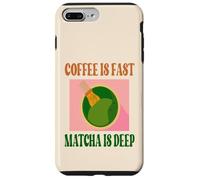 Café Matcha Verde Té Carcasa para iPhone 7 Plus/8 Plus