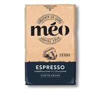 Café Méo en Frijoles Espresso - Tostado italiano - 6 bolsas de 1 kg - Nivel de tostado oscuro