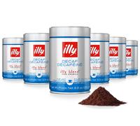 Café molido descafeinado Illy Decaf 250g 6 uds