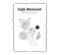 Cafe Moment Coffee, Games & Little Memories: A Slow Living Café Activity Book with Tic Tac Toe, Gomoku & Word Search Games for Coffee Lovers