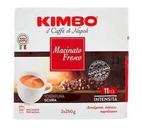 Café moulu frais Kimbo - Paquet de 2 x 250 gr (Total 500 gr)