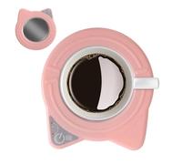 Café Mug Warmer | Cup Warmerr Smart Temperature Settings | Electric Beverage Warmers Plate for Coco Beverages Home Office Camping Traveling Heating, Water, Milk, Tea, Hot Chocolate