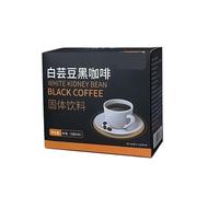 Café negro instantáneo, 2 g*40 sobres por caja, ligeramente dulce, rico y aromático(2Box)
