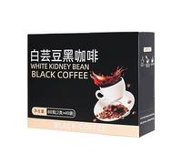 Café Negro Instantáneo, 40 Sobres * 2g, Sin Azúcar, Refrescante Y Tonificante(1box)