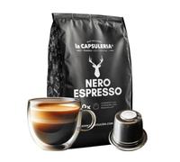 Café NERO, fuerte (100 Cápsulas) compatibles con Nespresso - (La Capsuleria)