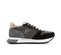 Cafè Noir C1DB6001N007380 Sneakers IN Pelle Scamosciata E Tessuto Multi Nero 38
