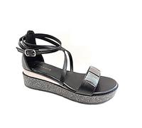 Cafe Noir SANDALIA CON ACCESORIOS - C1XA9907, Negro , 39 EU