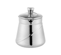 Café Olé Arabica Azucarero Liso, Acabado Espejo, Acero Inoxidable 18/10, Apta Para Lavavajillas, 300 ml, ABS-013