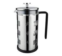 Café Olé FM-03C Amico Cafetera de prensa francesa Cafetière de 350 ml, 3 tazas (1 taza), plateada