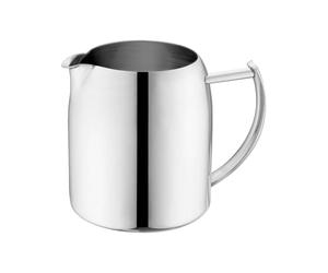 Café Olé Jarra de Leche, 340 ml, 12oz, Vertedor, Acero Inoxidable 18/10, Pulido a Espejo, CHM-012