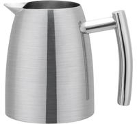 Café Ole, Jarra de Leche de Acero Inoxidable, Stainless Steel, Satin Finish, 10.5 x 10.5 x 10 cm